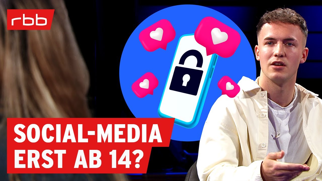 Social-Media-Verbot bis 14 Jahre? | Die 12 - rbb Bürgerrat | Diskussionsrunde