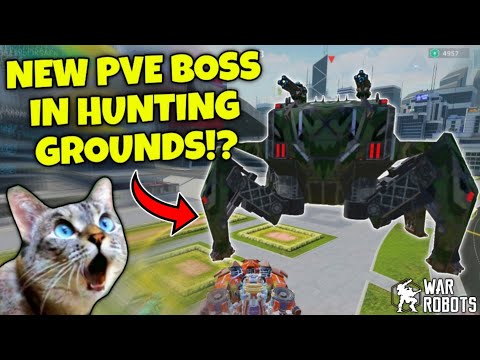 NEW BASTION BOSS IN HUNTING GROUNDS!? War Robots Update 8.8!