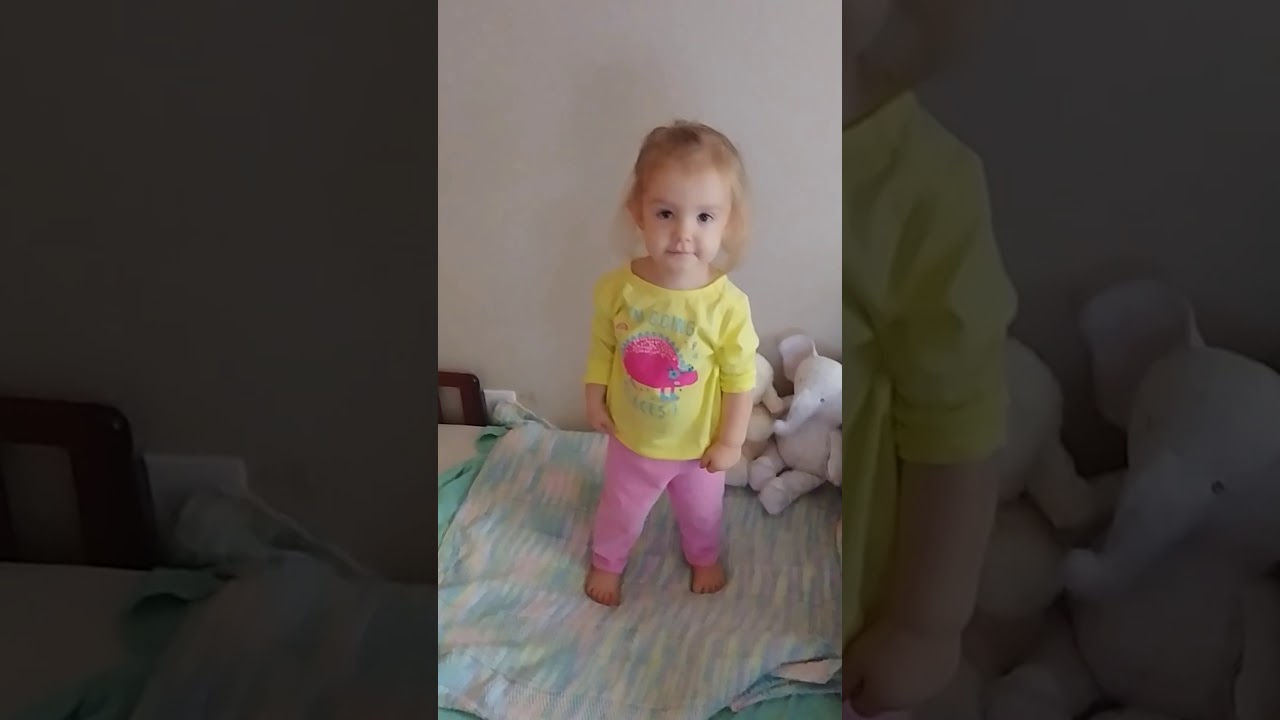 Ember Finds Her Bellybutton - 18 Months