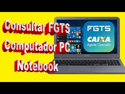 Vídeo: FGTS pelo PC: como acessar extrato e serviços online
