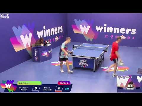 WINners CUP table 2  13.12 Tveritinov Roman - Liman Aleksandr   13:30