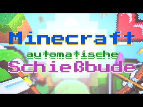 Minecraft - automatische Schießbude | Schießstand