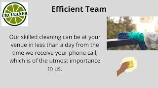Visit UrCleaner If You Need An Office Cleaning Service In Sydney.