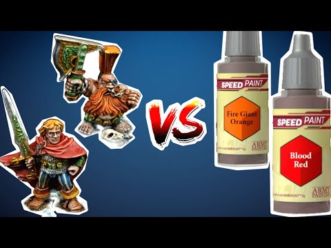 Gotrek and Felix Warhammer with Speedpaints - The Old World Heroes!