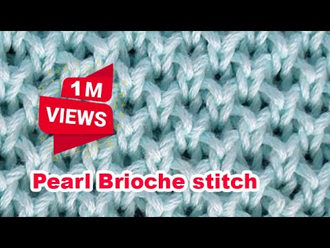 Pearl BRIOCHE stitch · Knitting Stitch Patterns · Dec, 2014