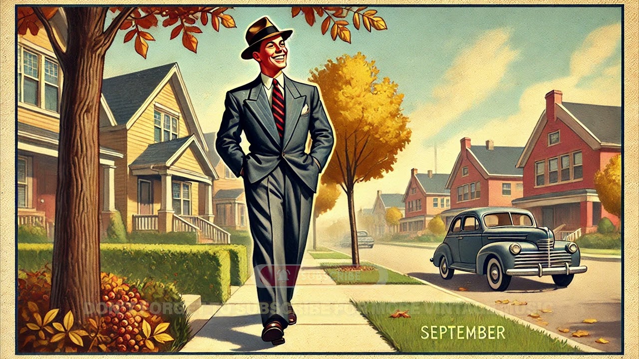 Whistling in September: Happy Vintage 1940s Music to Improve Your Mood 😙 | Positive Vibes