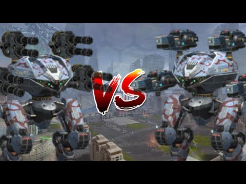 War Robots Teste Punisher T vs Atomizer