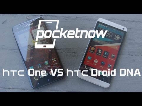 HTC One vs HTC Droid DNA | Pocketnow
