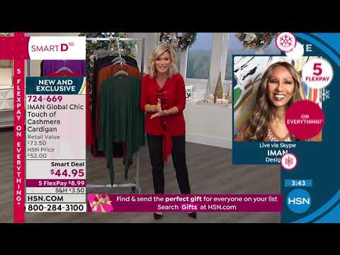 HSN | IMAN Global Chic Fashions 11.21.2020 - 11 PM