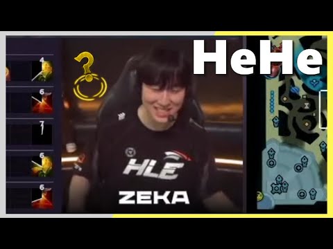 Zeka Giggling cuz DRX don't realize he's unkillable