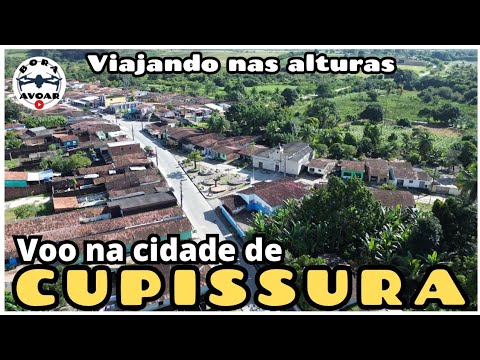 Passeio aéreo pelo distrito de CUPISSURA no município de Caaporã na Paraíba