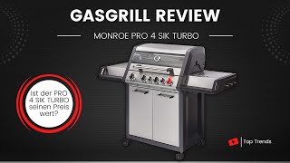 Enders Gasgrill MONROE PRO 4 SIK TURBO Review - Bester Gasgrill seiner Klasse?
