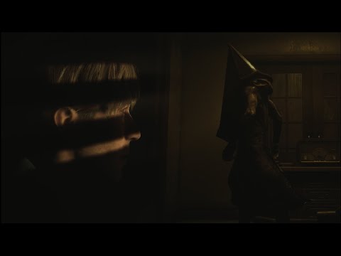 (Silent hill- 2, 2001 vs 2024) James and Pyramid head coming face to face