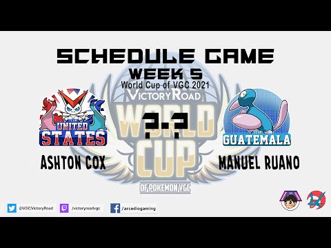 [Bình luận] VictoryRoadVGC World Cup - Ashton Cox (Mỹ) vs Manuel Ruano (Guatemala)