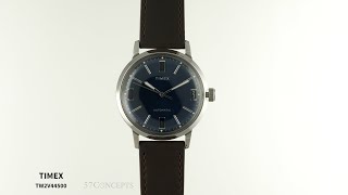 Timex Orologio Marlin Automatic TW2V44500 Marrone