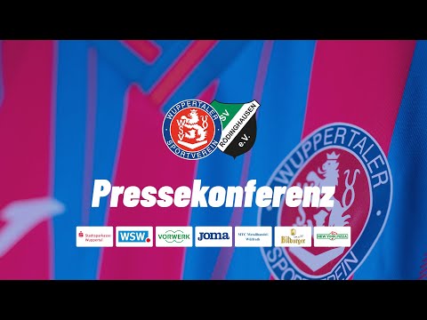 Pressekonferenz vor Wuppertaler SV - SV Rödinghausen | Regionalliga 22/23
