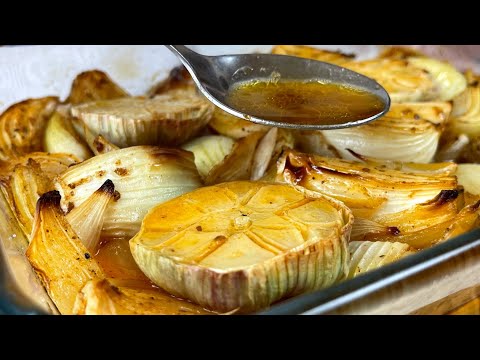 Даже не думала, что ЛУК можно приготовить так ВКУСНО!За уши не оттащишь!Блюдо практически из ничего!