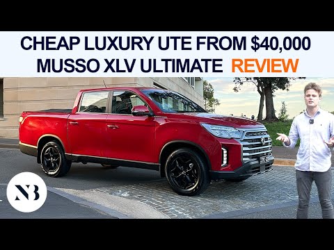 Australia's CHEAPEST UTE of 2024 - Updated SsangYong Musso XLV Ultimate Review