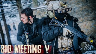 【バイオミーティングⅤ】大雪の中、そこで何が起こっていたのか・・・　バイオミーティング　実写　再現　ResidentEvil　airsoft 　エアソフト　玩具　サバゲー　サバゲ　サバイバルゲーム