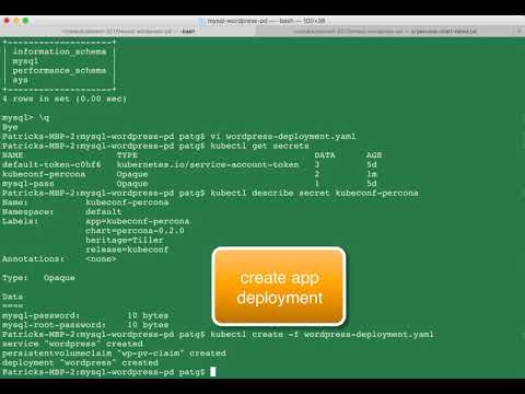 Percona Helm Chart demo