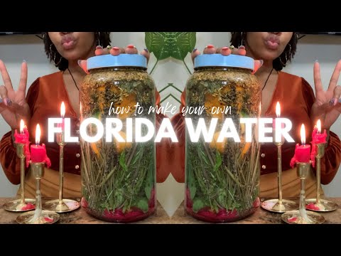 How to Make FLORIDA WATER | Black Owned Apothecary Recipe!