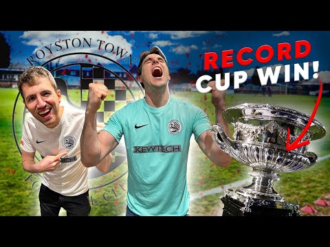 One Of The BIGGEST Trophies We've Ever Seen! 🏆 (Royston Town)