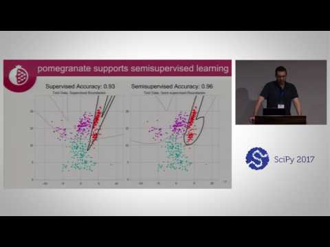 pomegranate | Fast and Flexible Probabilistic Modeling in Python | SciPy 2017 | Jacob Schreiber