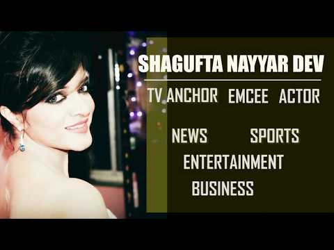 Shagufta Dev TV Anchor/Emcee/VO Artist/Actor
