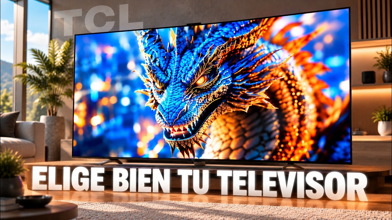 NO compres tu nuevo TELEVISOR sin saber esto 📺 Así es la tecnología Mini Led con TCL P8L (T8D)