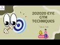 Eye Gym For Mid Brain Activation