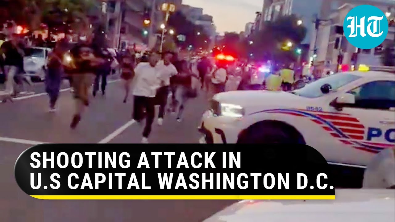 Mayhem in Washington DC as people run for life
