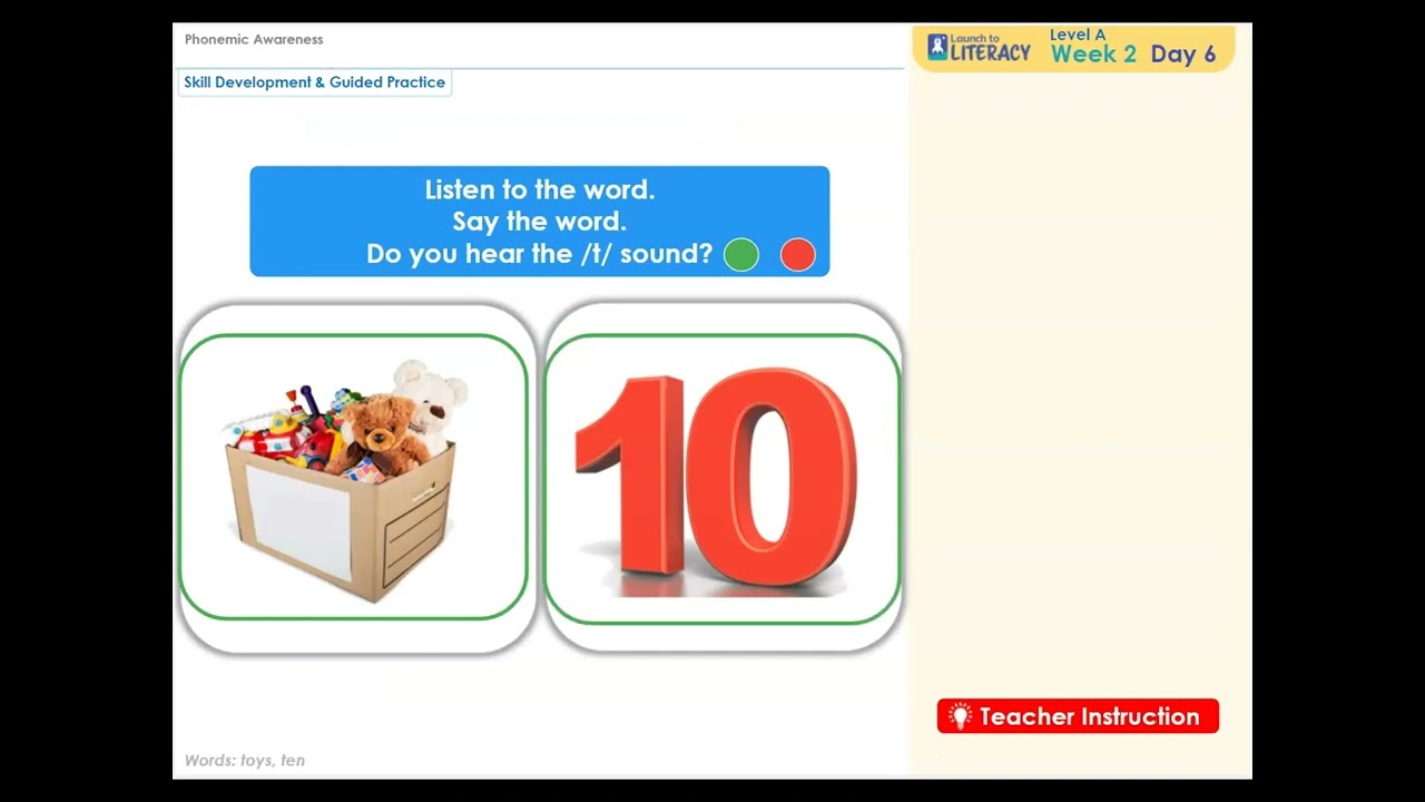 Launch to Literacy   Quick Guide