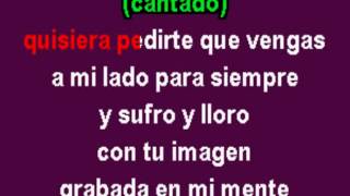 Los Bukis - Te quiero a ti- karaoke ( Tony G )