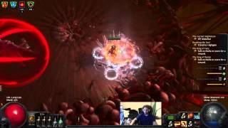 Path of Exile - ACT IV Last Boss Malachai Full Fight ( SPOILER )