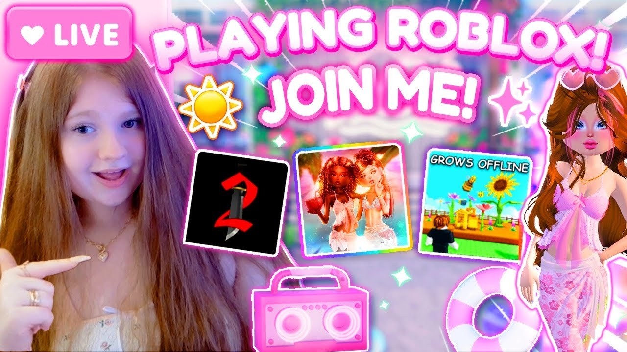 🔴 LIVE - Playing ROBLOX WITH VIEWERS! COME JOIN ME