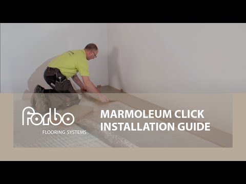 Marmoleum Click - Installation guide | Forbo Flooring Systems