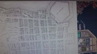 弁天台場の位置を推測した時の映像です