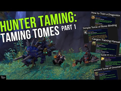 Hunter Taming part 1: Taming Tomes