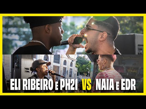 ELI RIBEIRO E PH21 VS NAIA E EDR - PRIMEIRA FASE - BATEVOLTA DE DUPLAS - DUELO DE MCS  (07/05/23)