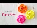 Simak DIY Rose Paper Flowers Origami Craft, terpanas!