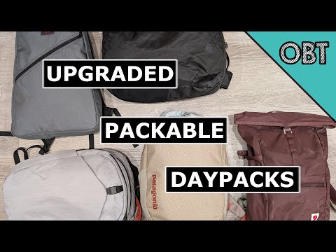 Five Comfortable Packable Backpacks with Laptop Storage