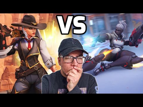 Who is the biggest SHOOTER - Ashe VS Sojourn in JOATS | OWL META Discussion