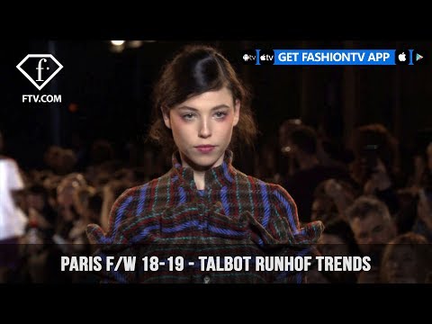 Talbot Runhof German Trends Paris Fashion Week Fall/Winter 2018-19 | FashionTV | FTV