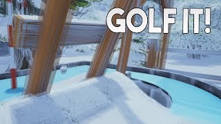 SE LE COMPLICA EL HOYO DE LA NIEVE || GOLF IT GAMEPLAY ESPAÑOL PC