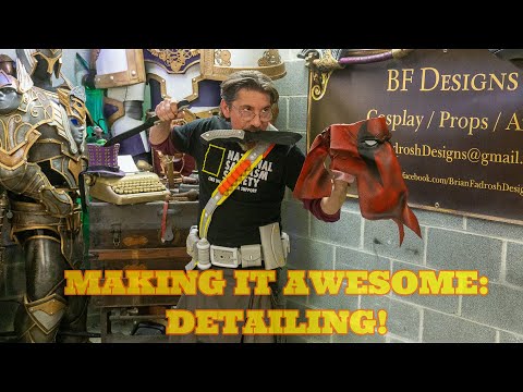 3 Easy Detailing Tips and Tutorials for Eva Foam Props and Cosplay