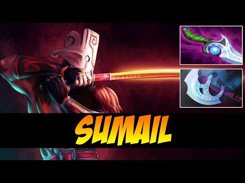 SumaiL Plays Juggernaut WITH DIFFUSAL AND MANTA - Dota 2