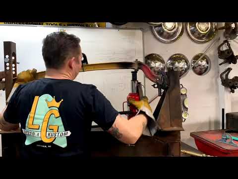 Dropping a Model A Axle with LG Speed & Kustom