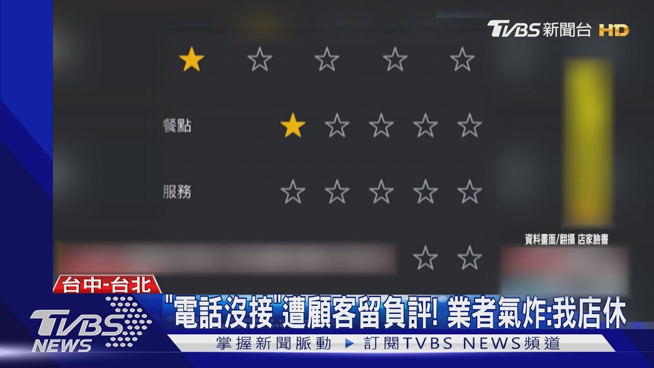 「電話沒接」遭顧客留負評! 業者氣炸:我店休