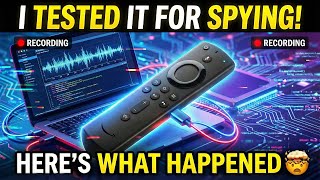 I Tested My Firestick Remote for Spying... Here’s What Happened 🤯