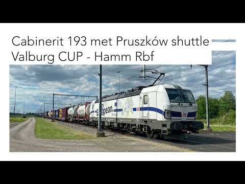 [4K] Cabinerit BetuweRoute CUP naar Hamm Rbf